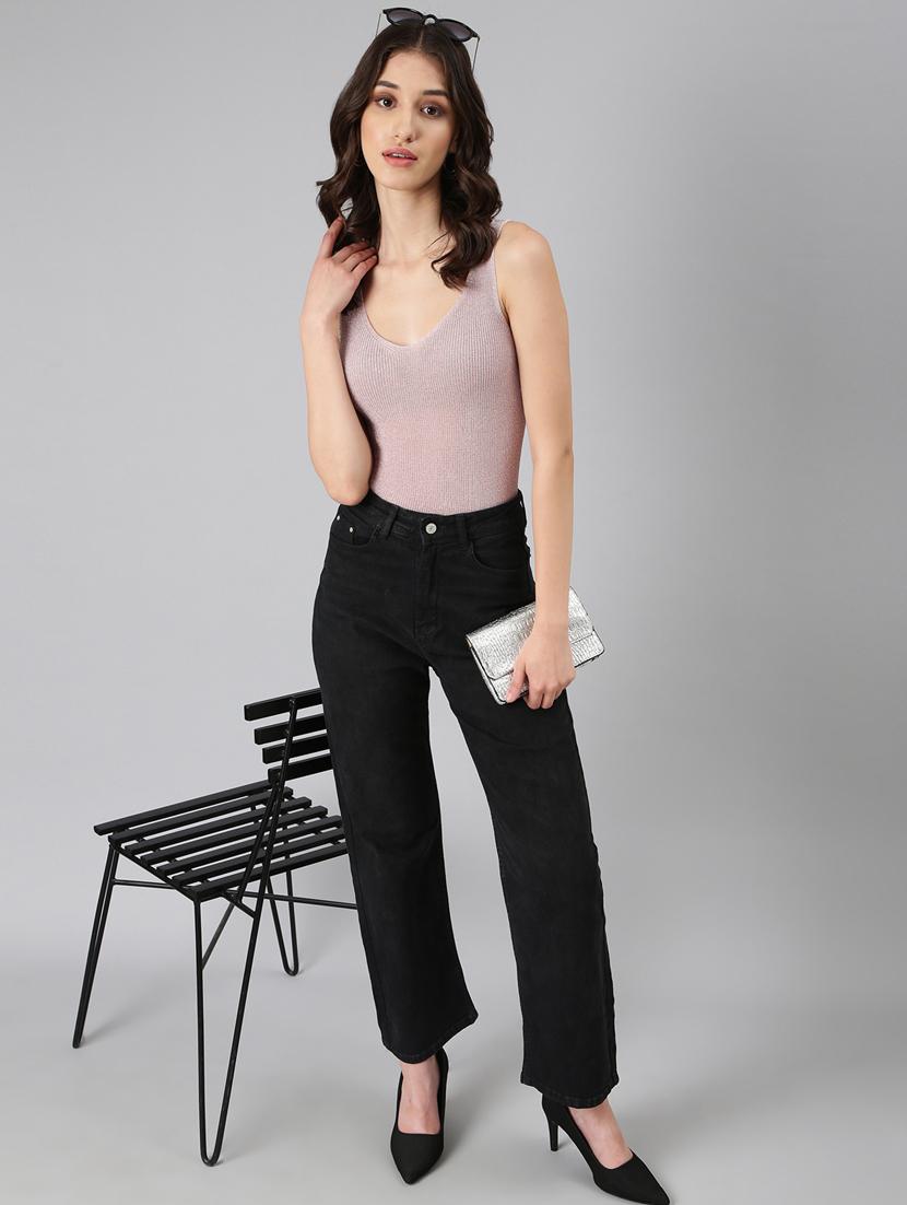 peach acrylic sleeveless top - 20383098 - Standard Image - 4