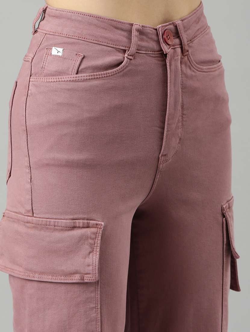 women's high rise solid cargo  - 20383180 -  Standard Image - 6