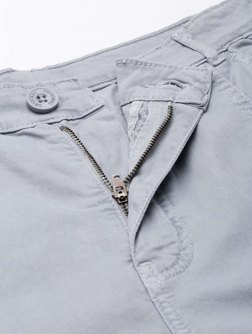 women's plain cargo jeans - 20383192 -  Standard Image - 4