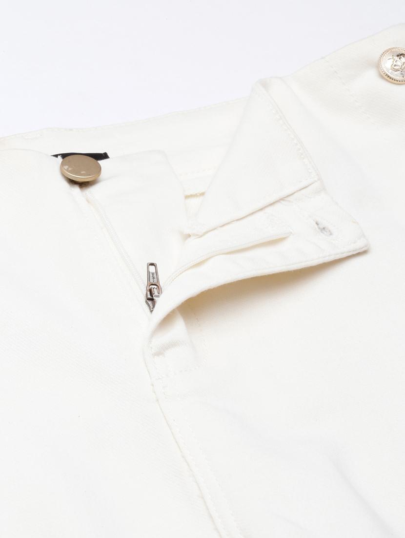 women's plain slim fit jeans - 20383194 - Standard Image - 4