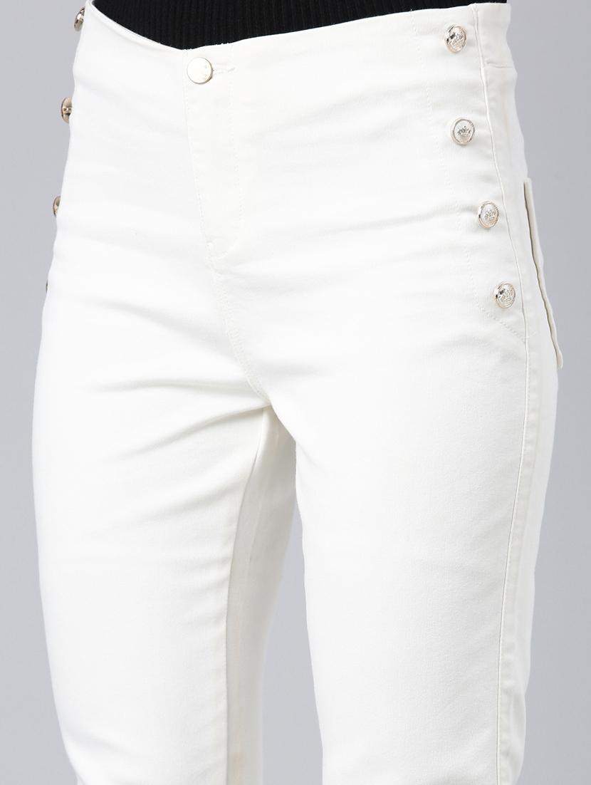 women's plain slim fit jeans - 20383194 - Standard Image - 6