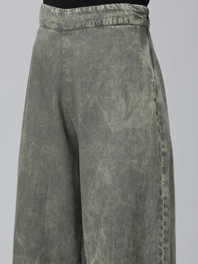 women's plain straight fit jeans - 20383201 -  Standard Image - 6