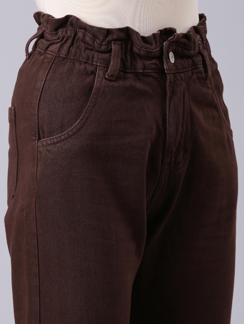 women's plain slouchy jeans - 20383216 - Standard Image - 6