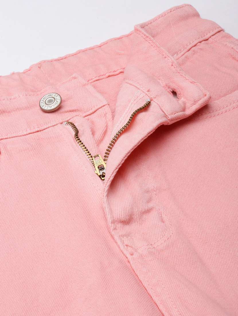 women's plain straight fit jeans - 20383221 -  Standard Image - 4