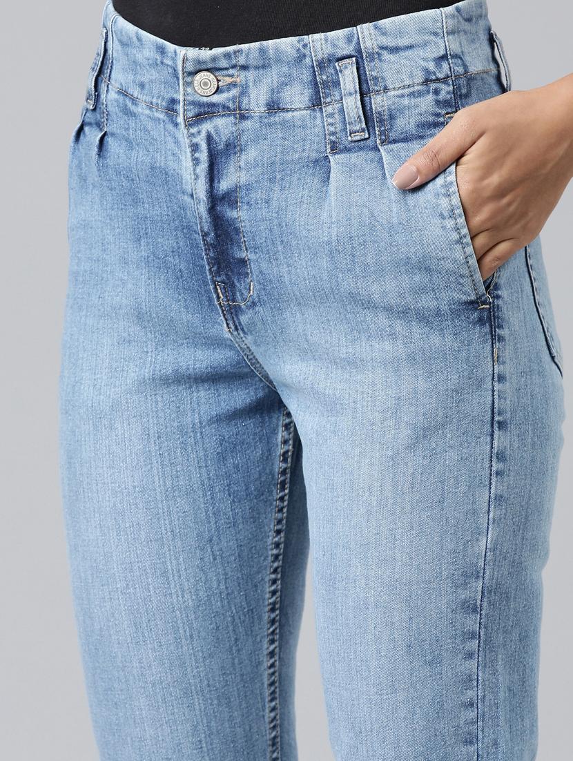 women's plain slim fit jeans - 20383224 - Standard Image - 6