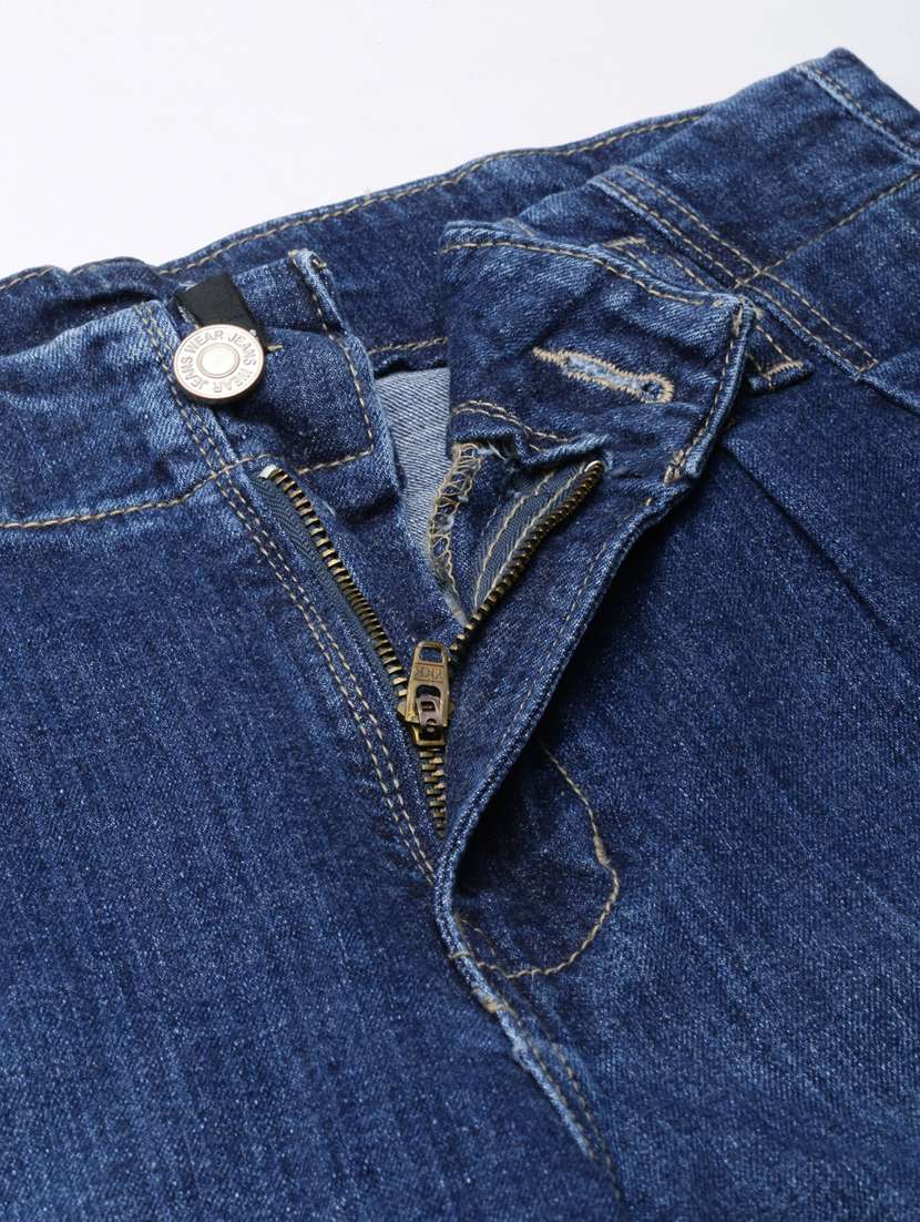 women's plain mom fit jeans - 20383225 - Standard Image - 4