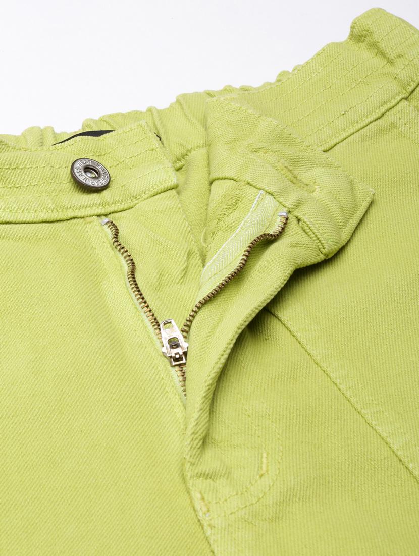 women's plain wide leg jeans - 20383228 - Standard Image - 4