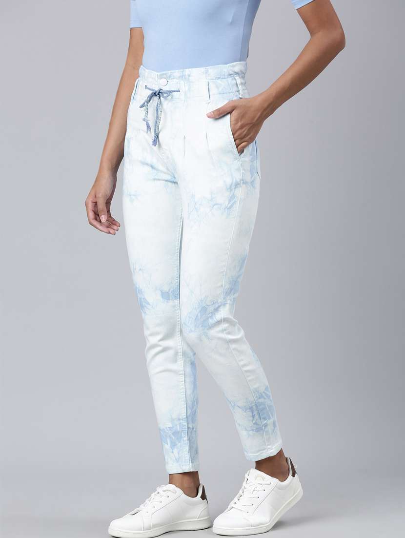 women's tie & dye slim fit jeans - 20383240 -  Standard Image - 1