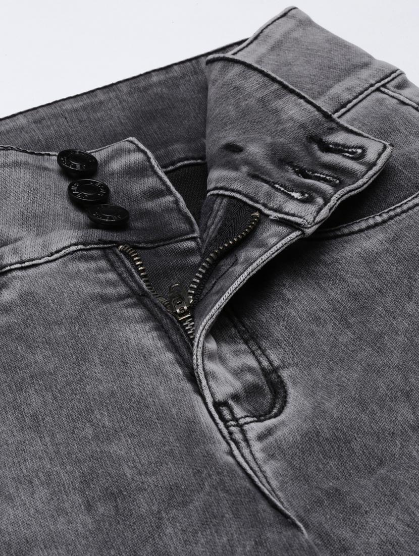 women's plain slim fit jeans - 20383243 - Standard Image - 4