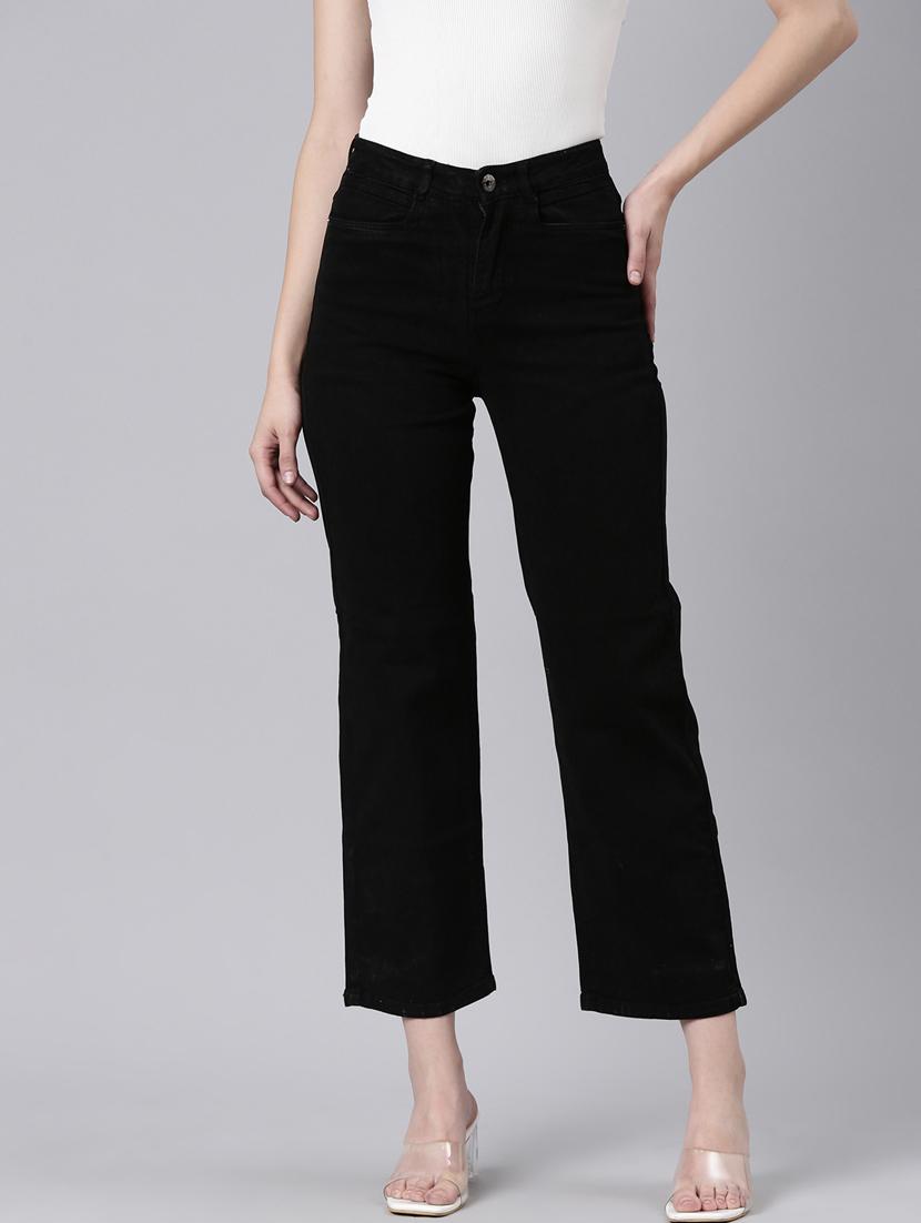 women's plain bootcut jeans - 20383245 - Zoom Image - 0