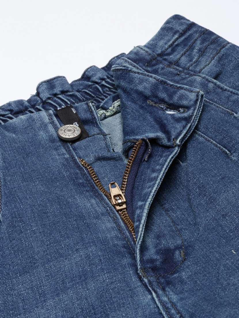 women mid rise denim jeans - 20383253 - Standard Image - 4