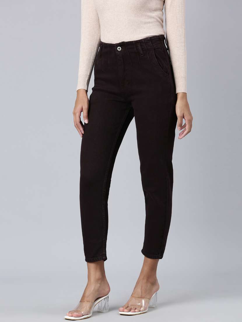 women's plain slim fit jeans - 20383254 -  Standard Image - 1