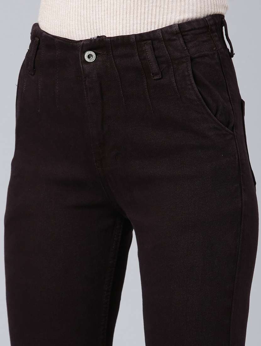 women's plain slim fit jeans - 20383254 -  Standard Image - 6