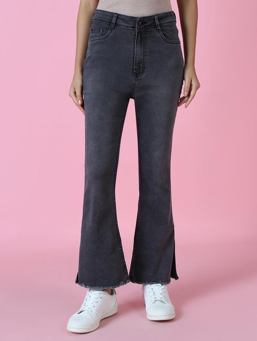 women's plain bootcut jeans - 20383261 -  Zoom Image - 0
