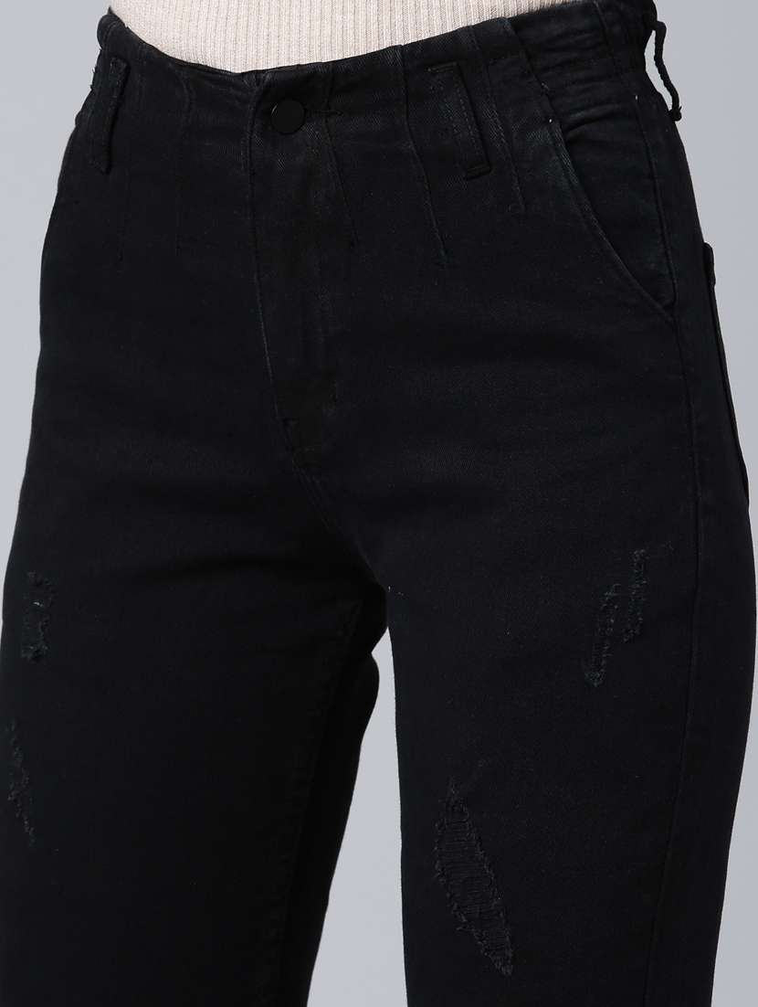 women's plain slim fit jeans - 20383269 -  Standard Image - 6