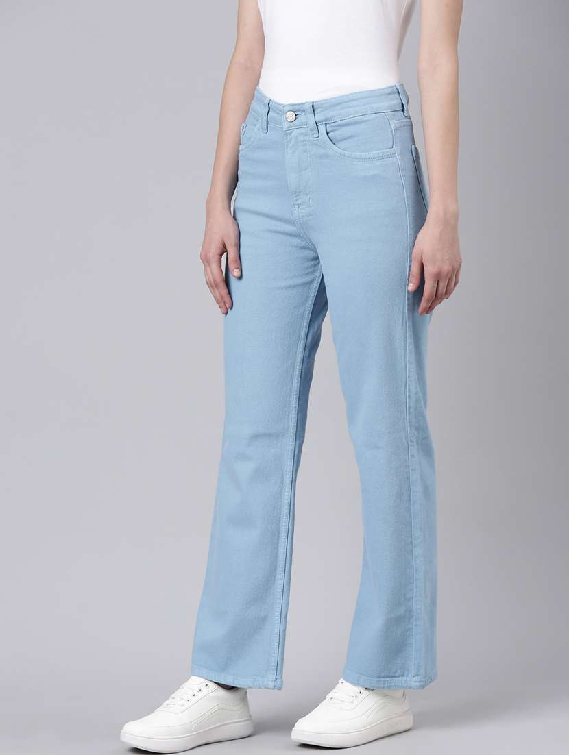 women mid rise denim jeans - 20383271 -  Standard Image - 1