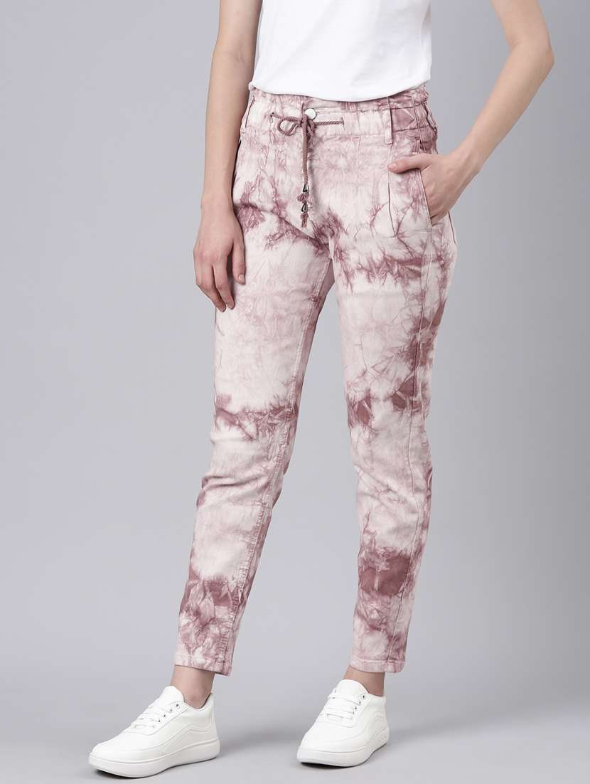 women's tie & dye slim fit jeans - 20383283 -  Standard Image - 1