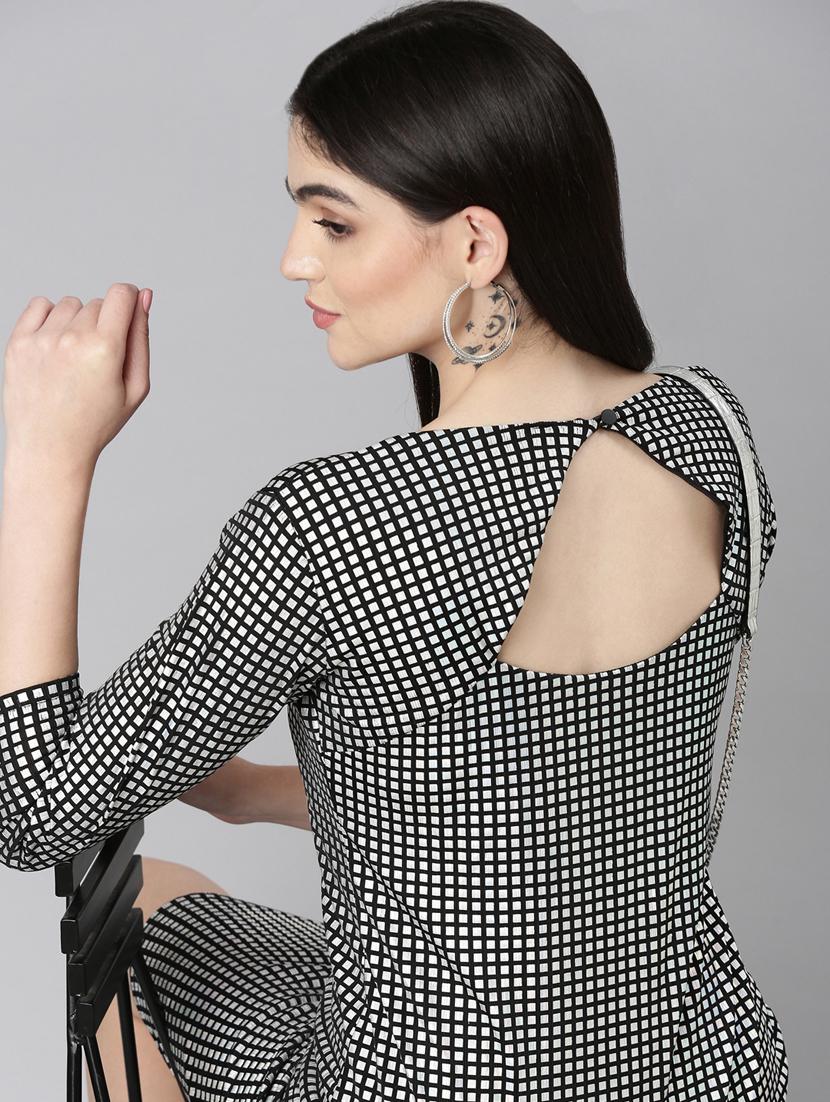 silver foil print sheath dress - 20383515 - Standard Image - 4
