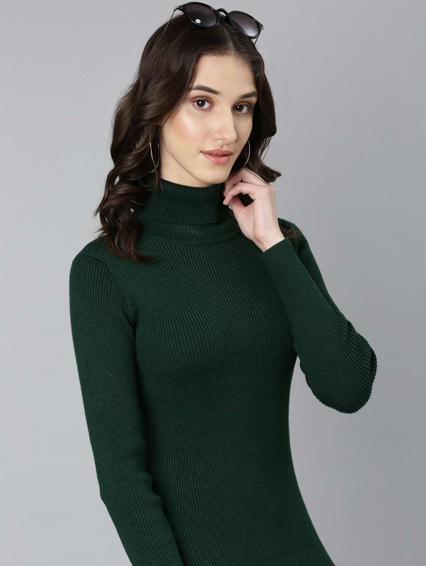 women green acrylic bodycon dress - 20383528 - Standard Image - 4