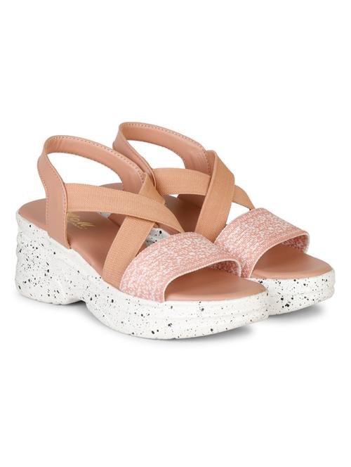 pink back strap wedge - 20383708 -  Standard Image - 0