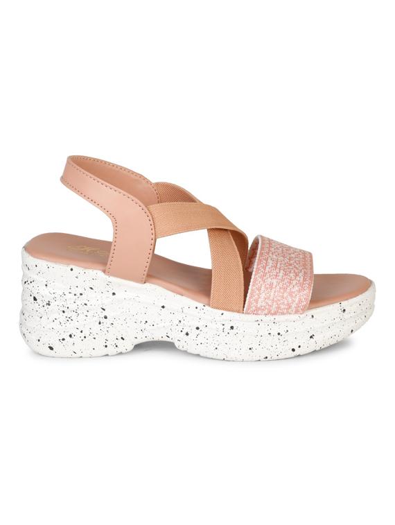 pink back strap wedge - 20383708 -  Standard Image - 1