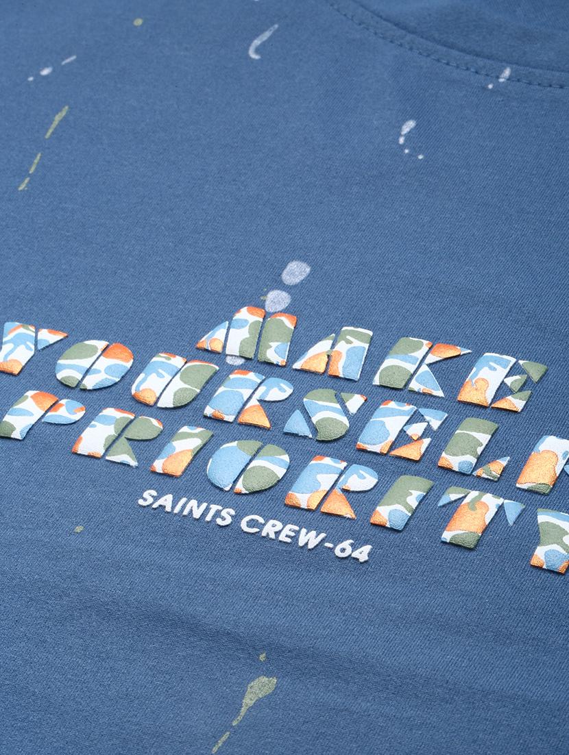 mens chest print sweatshirt - 20383857 - Standard Image - 6