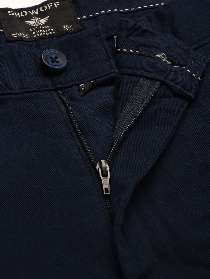 men solid mid rise chinos bermuda shorts - 20383891 -  Standard Image - 4