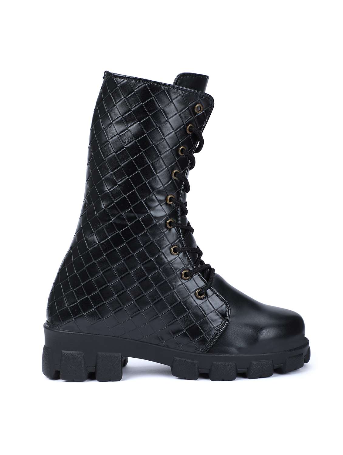 black calf length boot - 20384280 -  Standard Image - 1