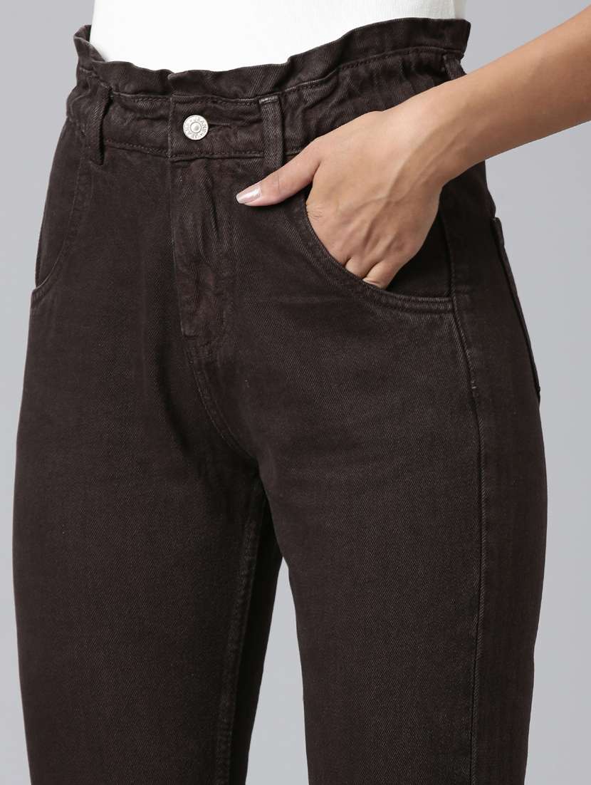 women's plain slim fit jeans - 20385138 -  Standard Image - 4