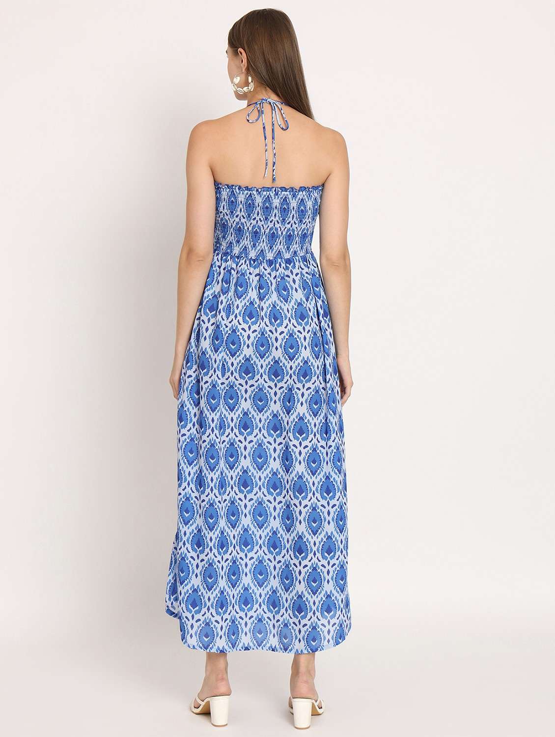 purist blue printed maxi dress - 20386179 -  Standard Image - 4