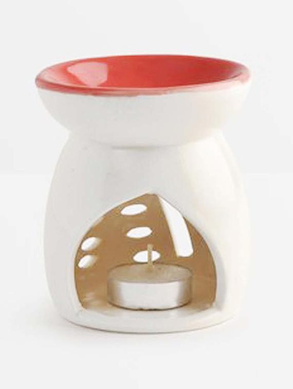 peepalcomm ceramic aroma diffuser with aroma oil & 2 t-light candles - 20386366 - Zoom Image - 0