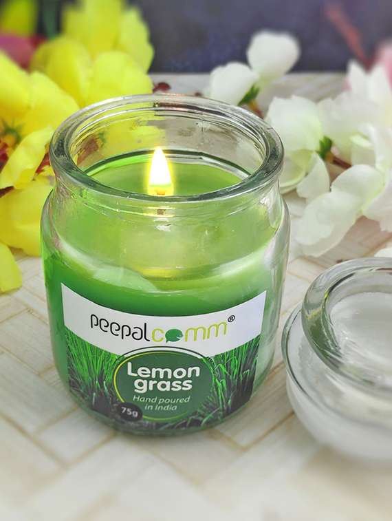 peepalcomm scented wax jar candles set