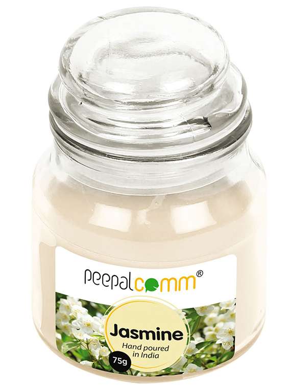 peepalcomm scented wax jar candle - 20386403 -  Standard Image - 1