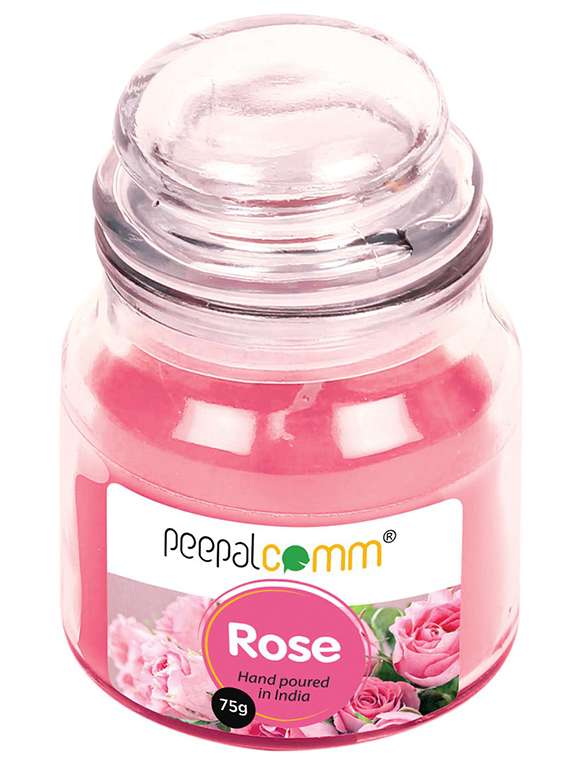 peepalcomm scented wax jar candle - 20386406 -  Standard Image - 1