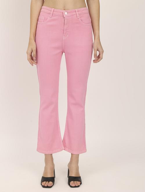women's plain bootcut jeans - 20386546 - Standard Image - 0