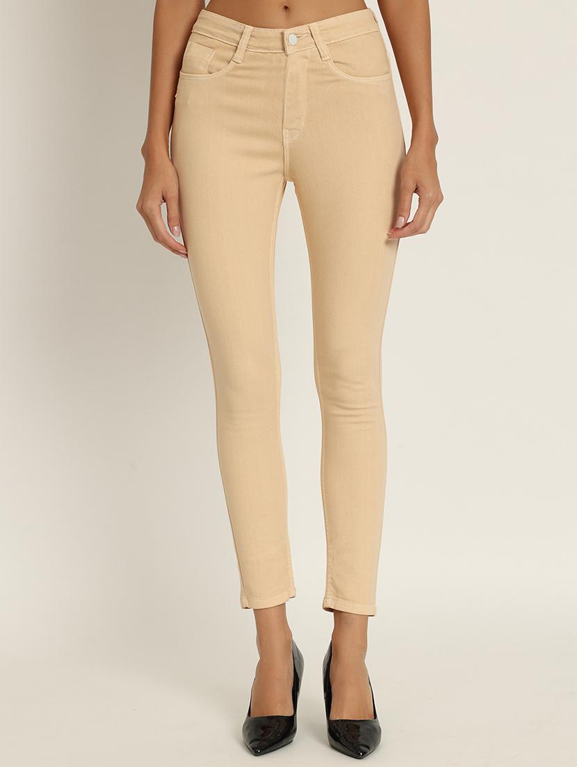 women's plain slim fit jeans - 20386554 -  Zoom Image - 0