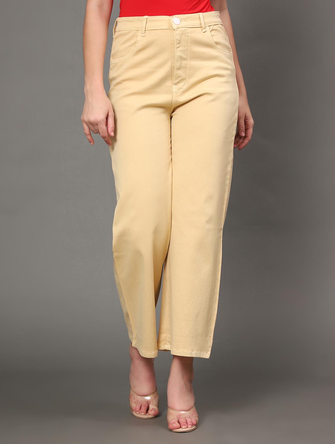 women's plain straight fit jeans - 20386573 - Zoom Image - 0