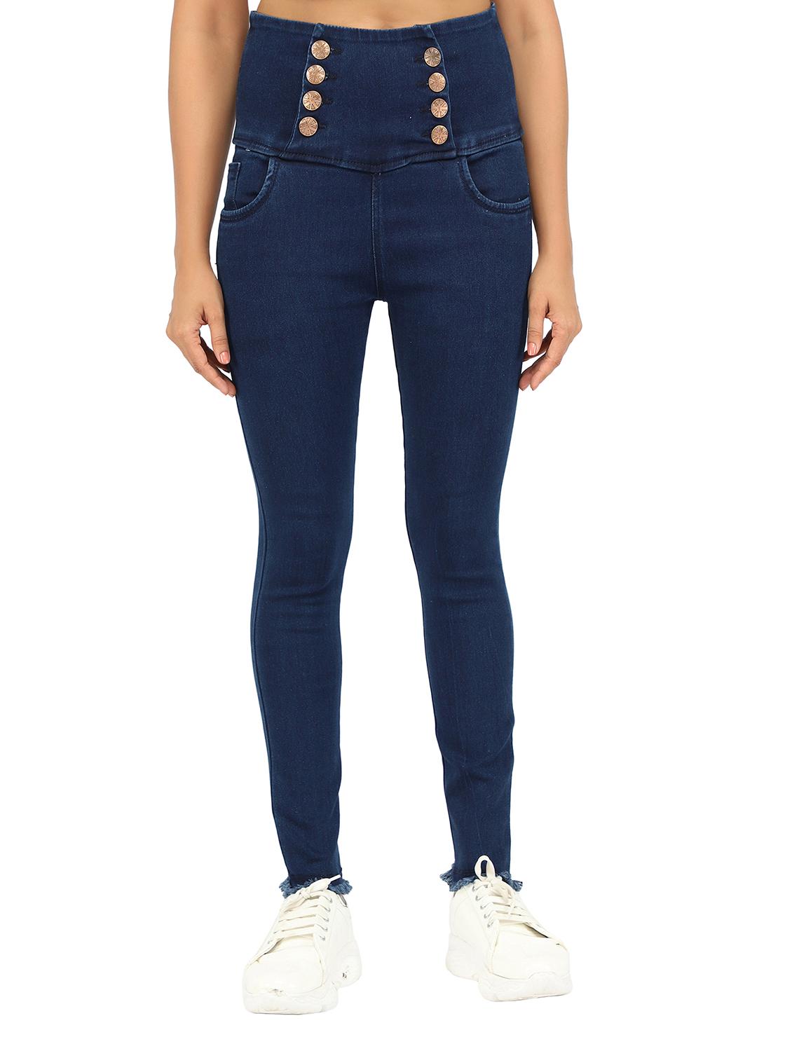 women's plain slim fit jeans - 20386646 - Zoom Image - 0