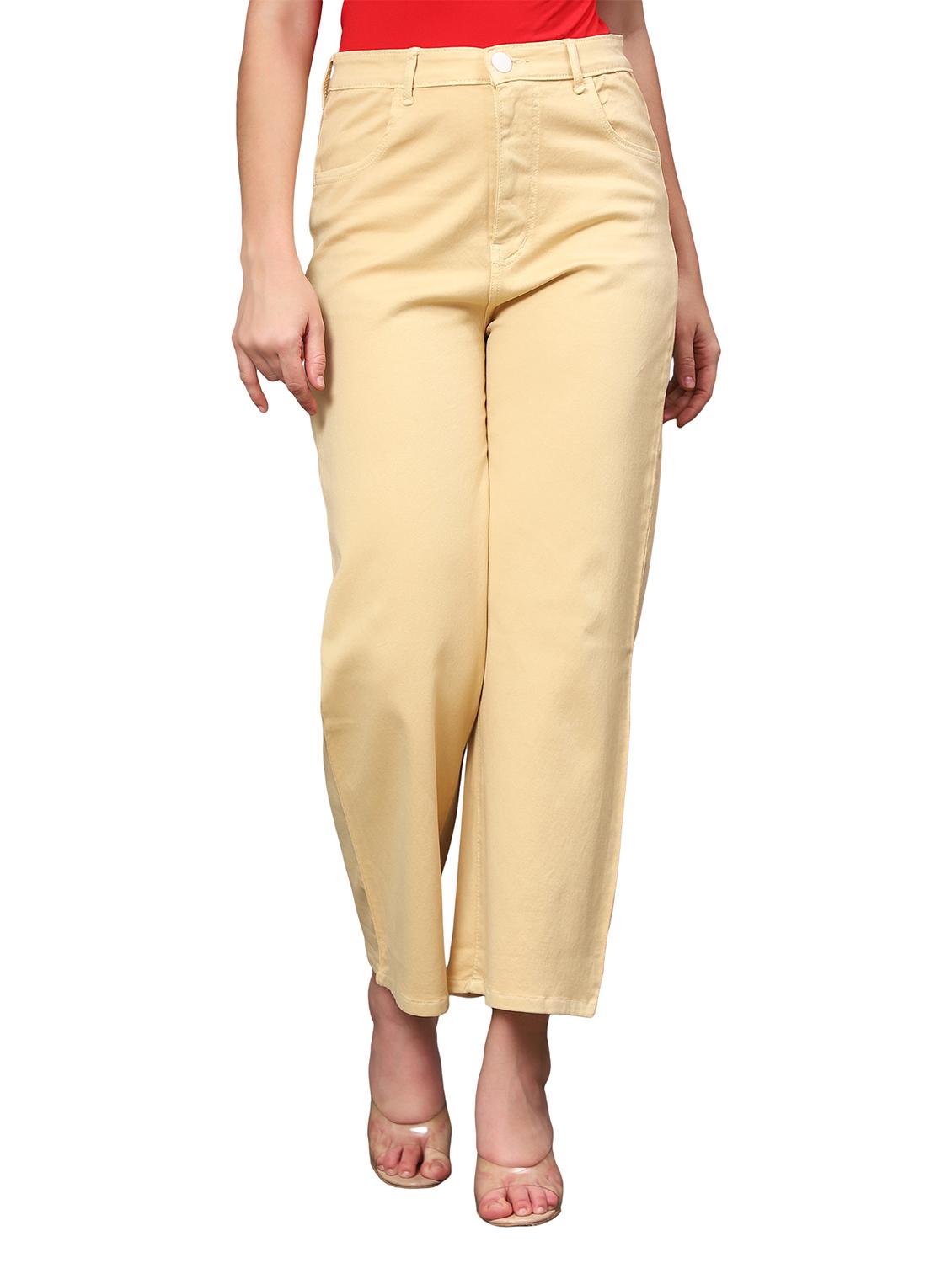 women's plain straight fit jeans - 20386658 - Zoom Image - 0