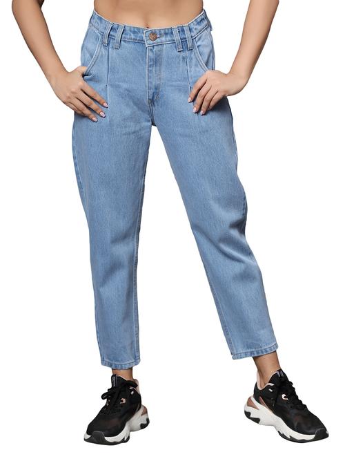 women's plain mom fit jeans - 20386690 -  Standard Image - 0
