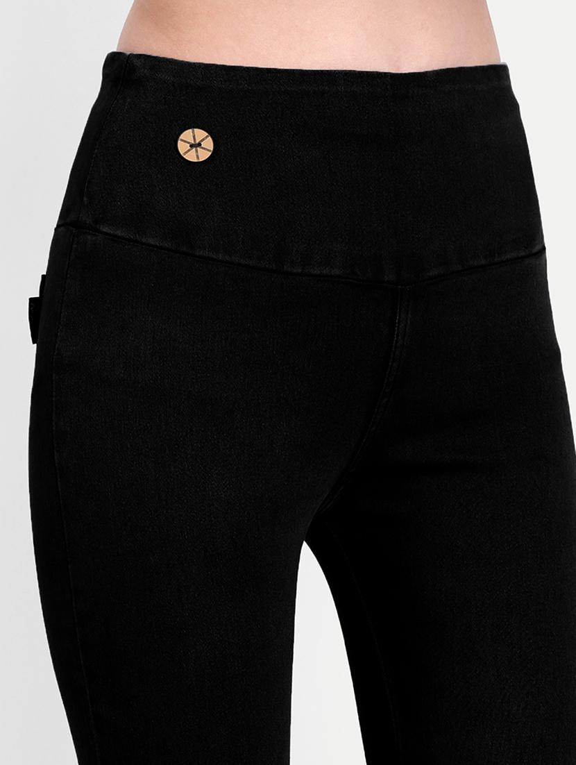 women black denim jegging - 20386741 - Standard Image - 4