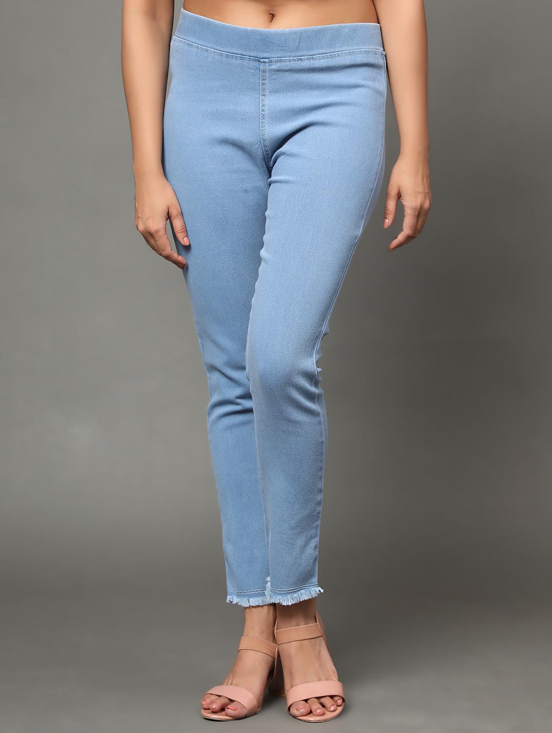 women light blue denim jegging - 20386790 - Zoom Image - 0