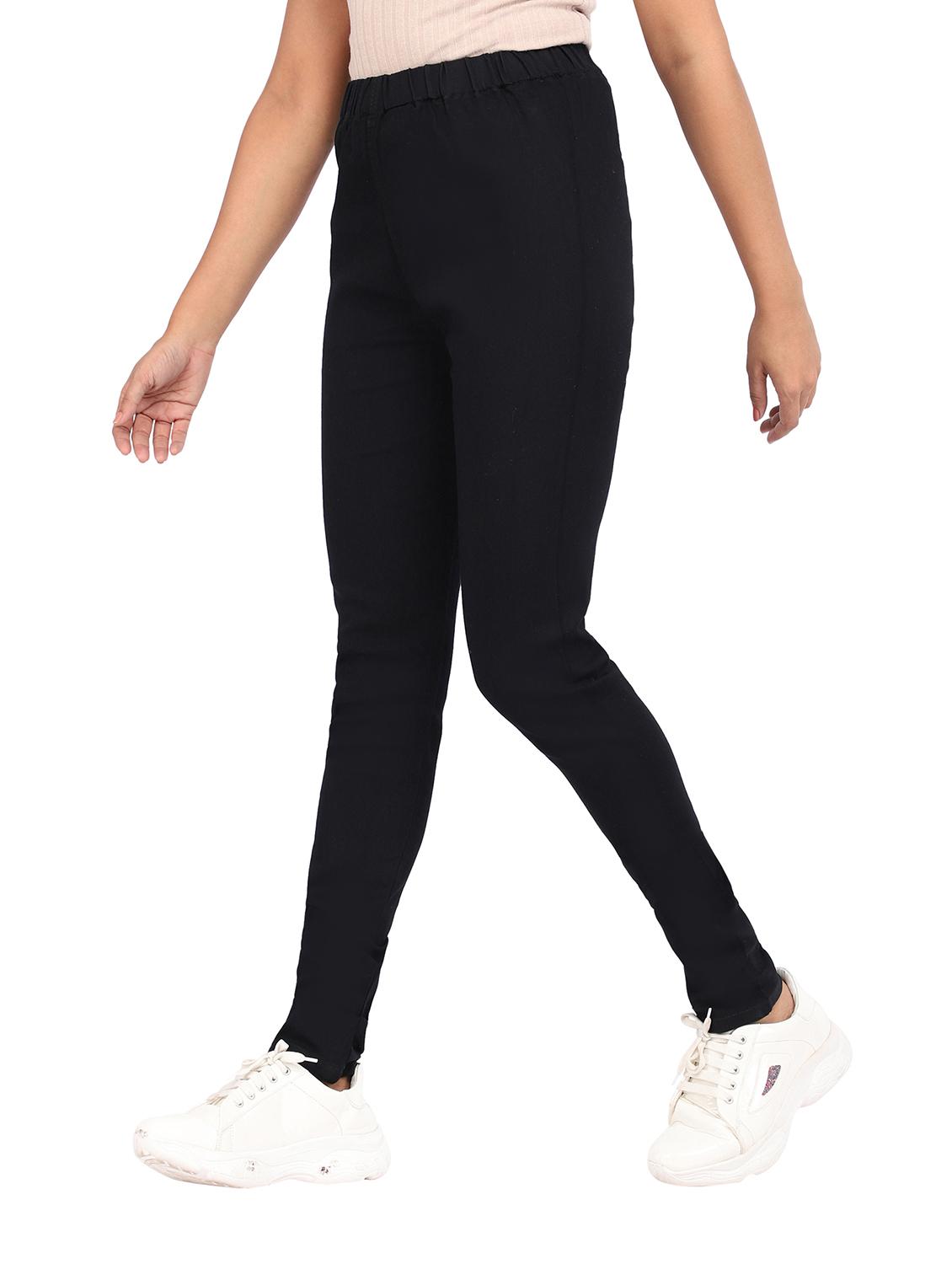 women black denim jegging - 20386793 -  Standard Image - 1