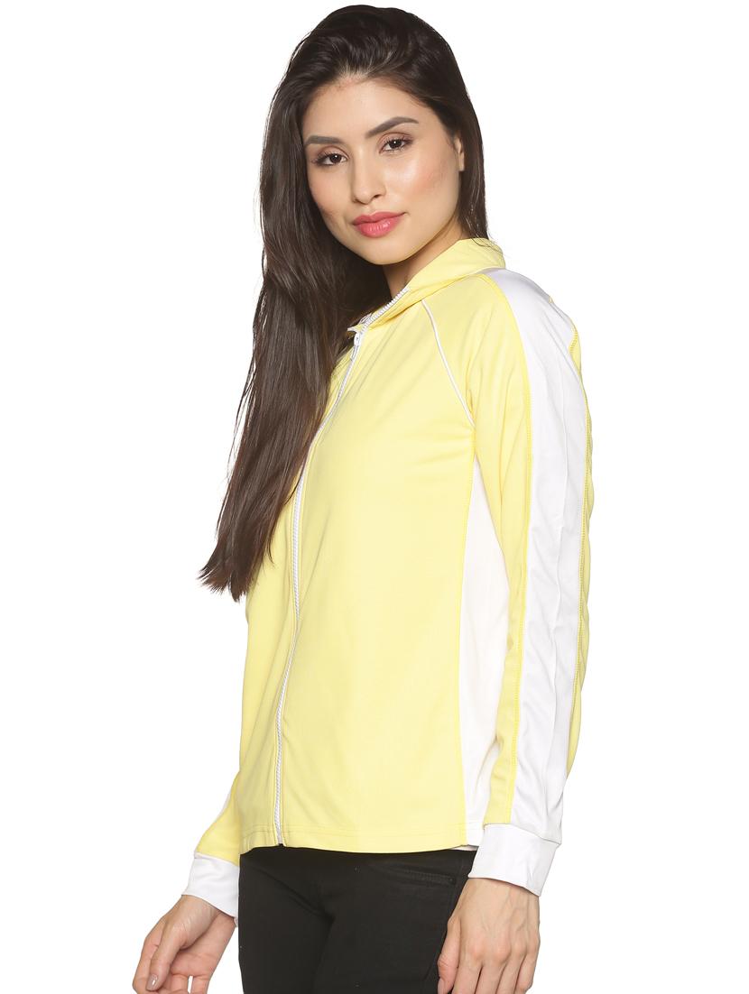 women yellow regular jacket - 20388180 - Standard Image - 1
