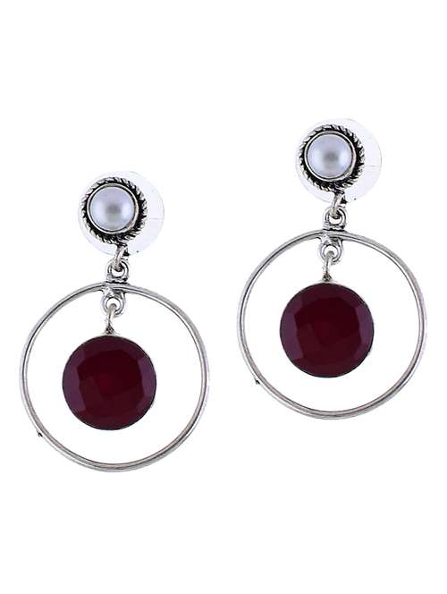 multi colored alloy balli earrings - 20388672 -  Standard Image - 0