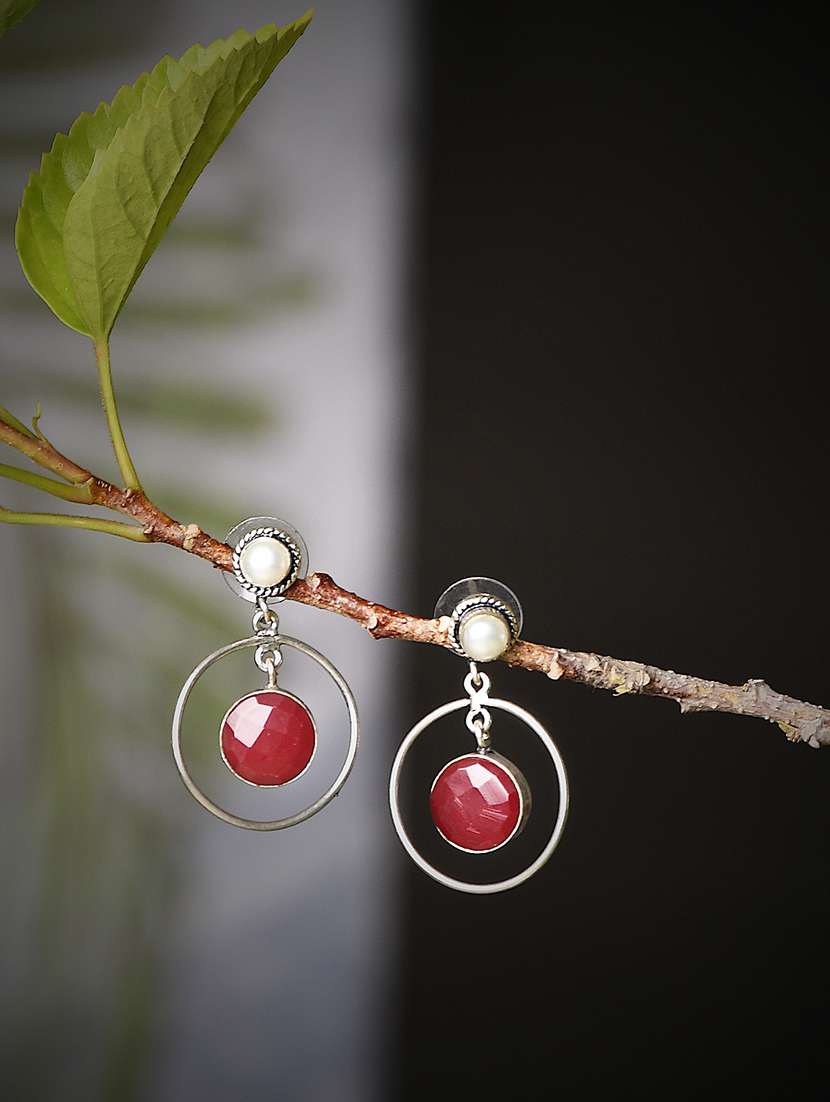 multi colored alloy balli earrings - 20388672 -  Standard Image - 1