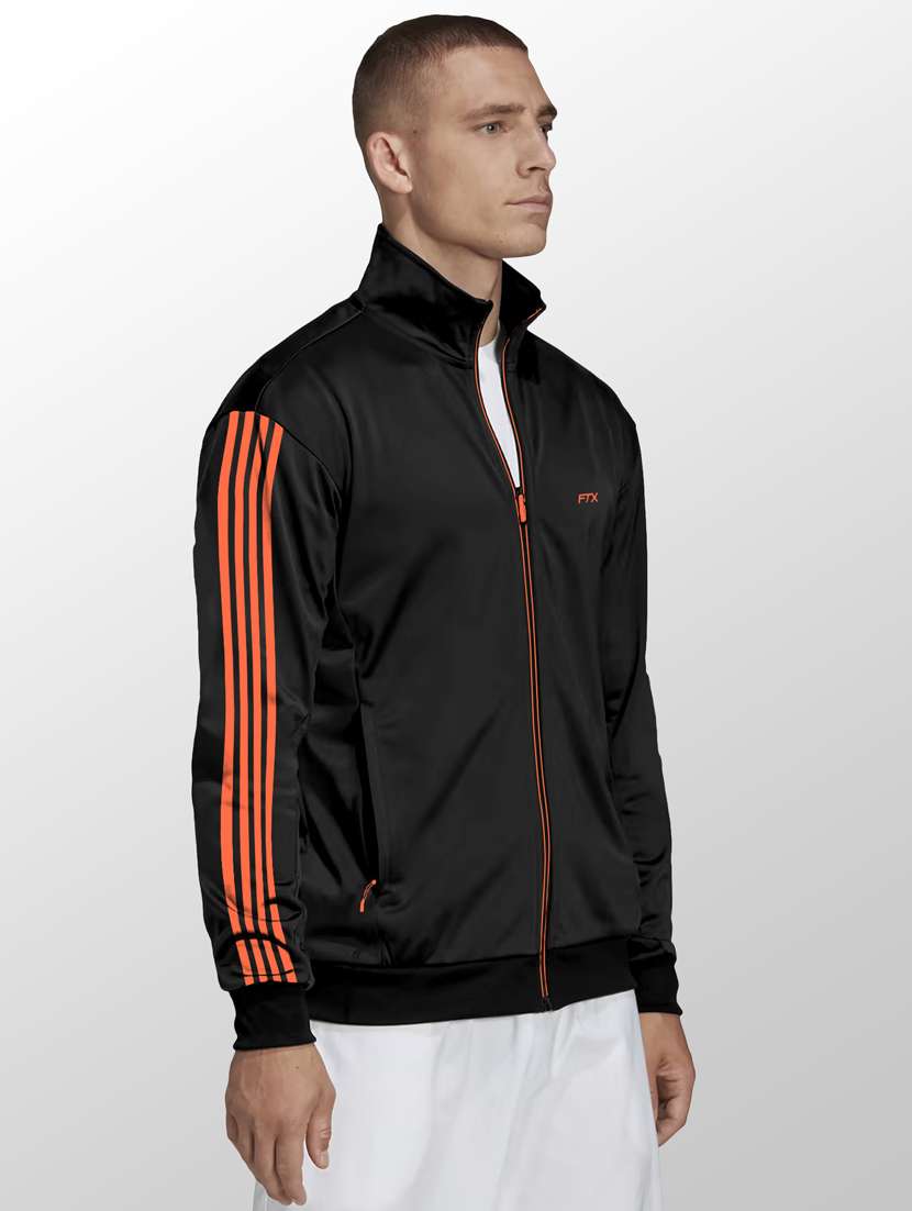 men striped sleeve casual jacket - 20388717 -  Standard Image - 1