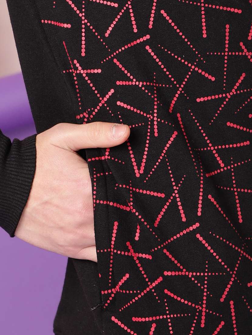 men printed hooded jacket - 20388740 -  Standard Image - 4