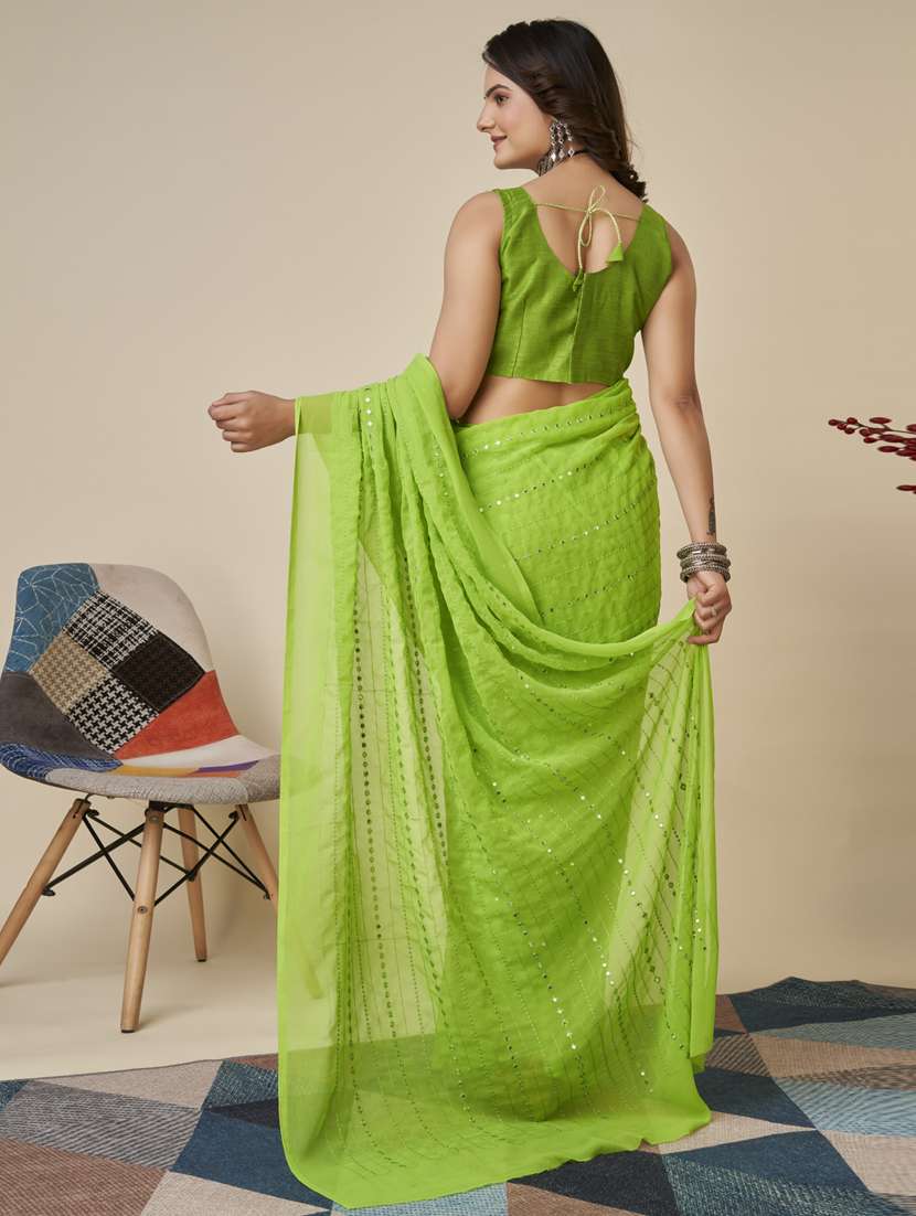 women's embroidered saree with blouse - 20394711 -  Standard Image - 1