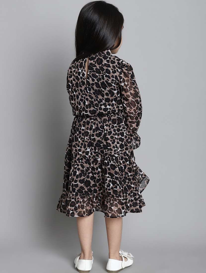 girls mock neck  frock - 20395915 -  Standard Image - 4